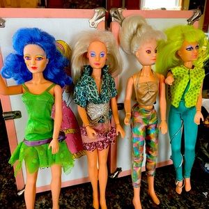 Jem and the misfits dol lot 1980s vintage
